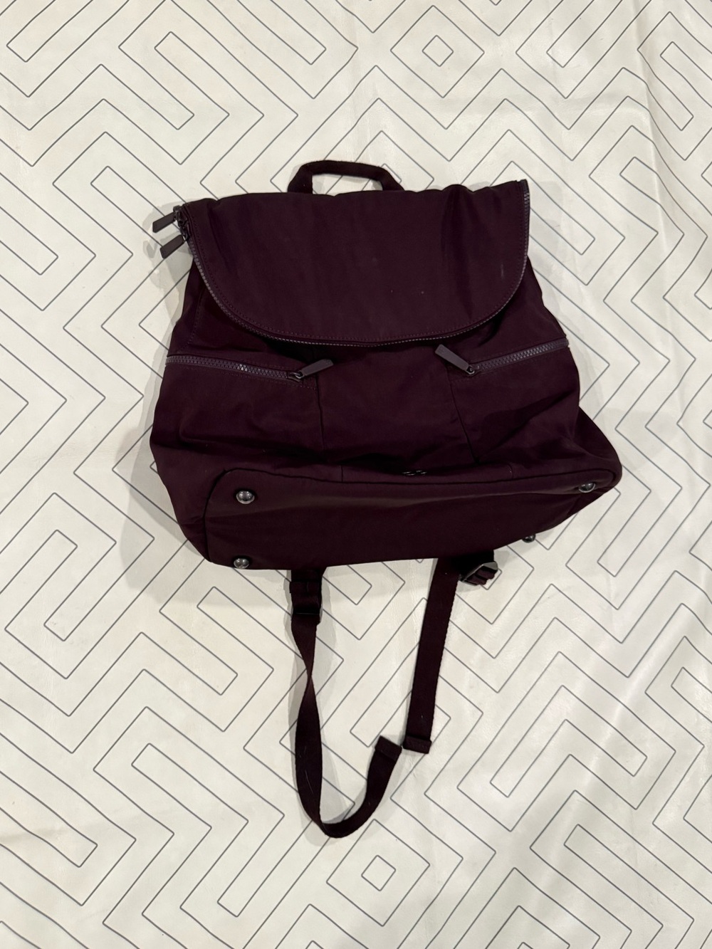 Sweaty Betty Plum Gym Backpack